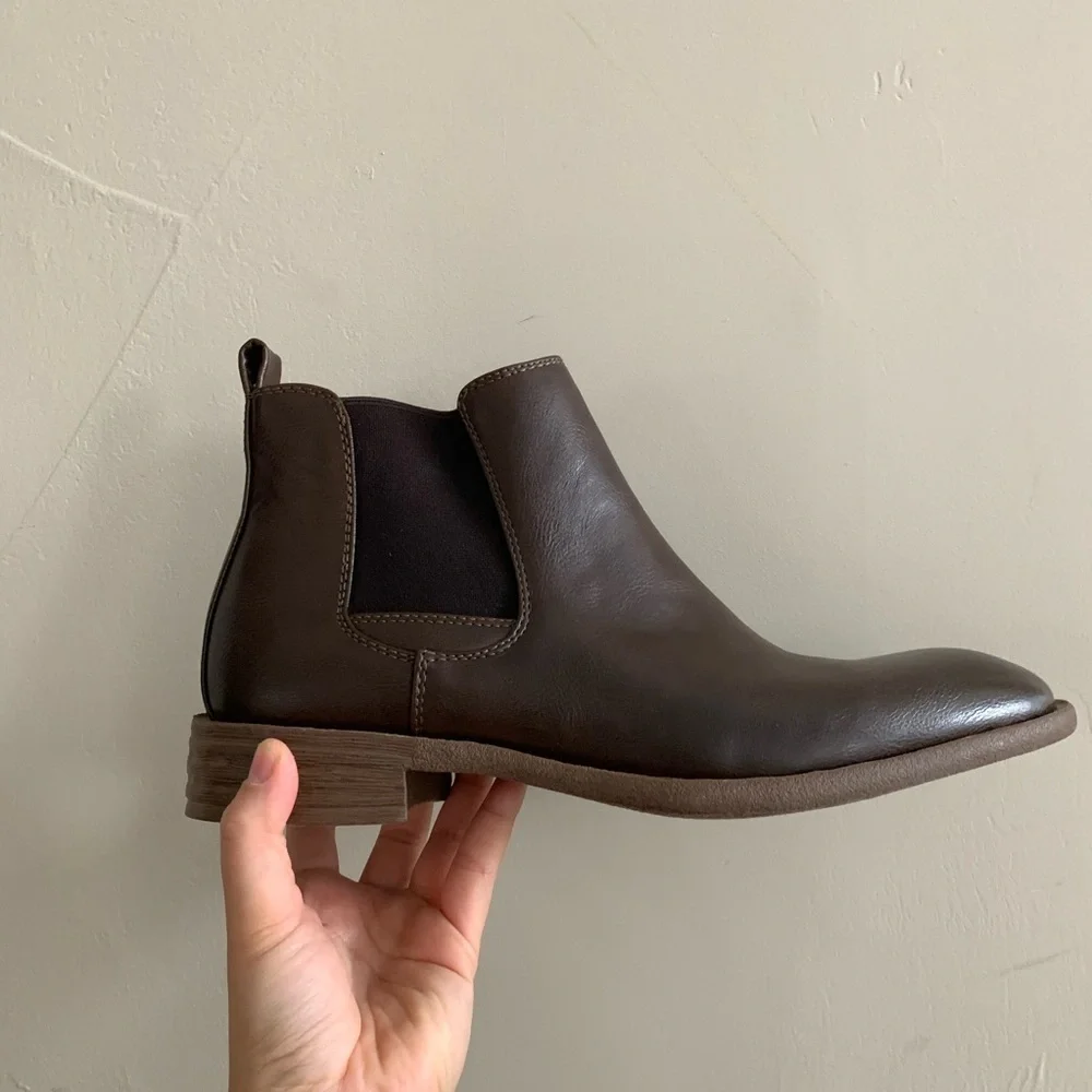 NIB Robert Wayne▪️Ankle Slip On Boots. Mens 7